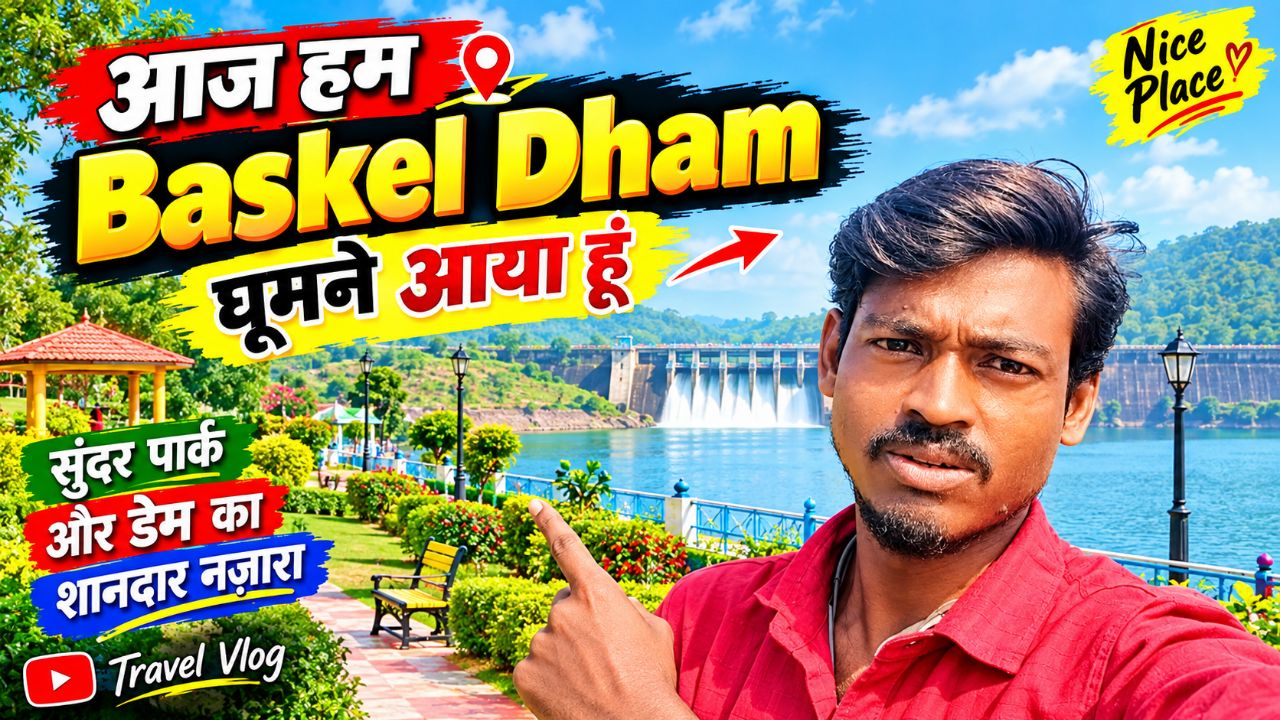 आज हम Baskel Dham घूमने आया हूं | Travel Vlog @UKT Vlogger 23