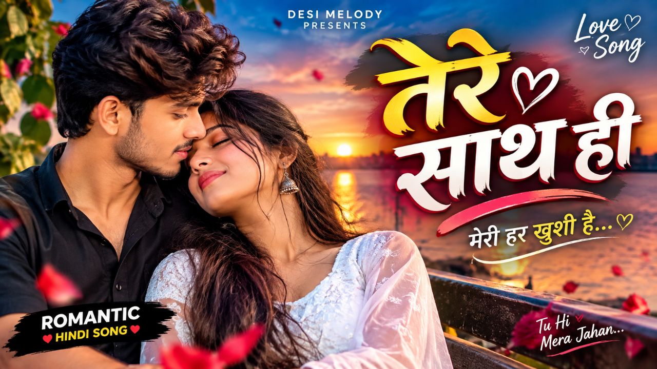तेरे साथ ही ❤️ मेरी हर खुशी है | New Hindi Romantic Song 2026 | Love Song | Desi Melody