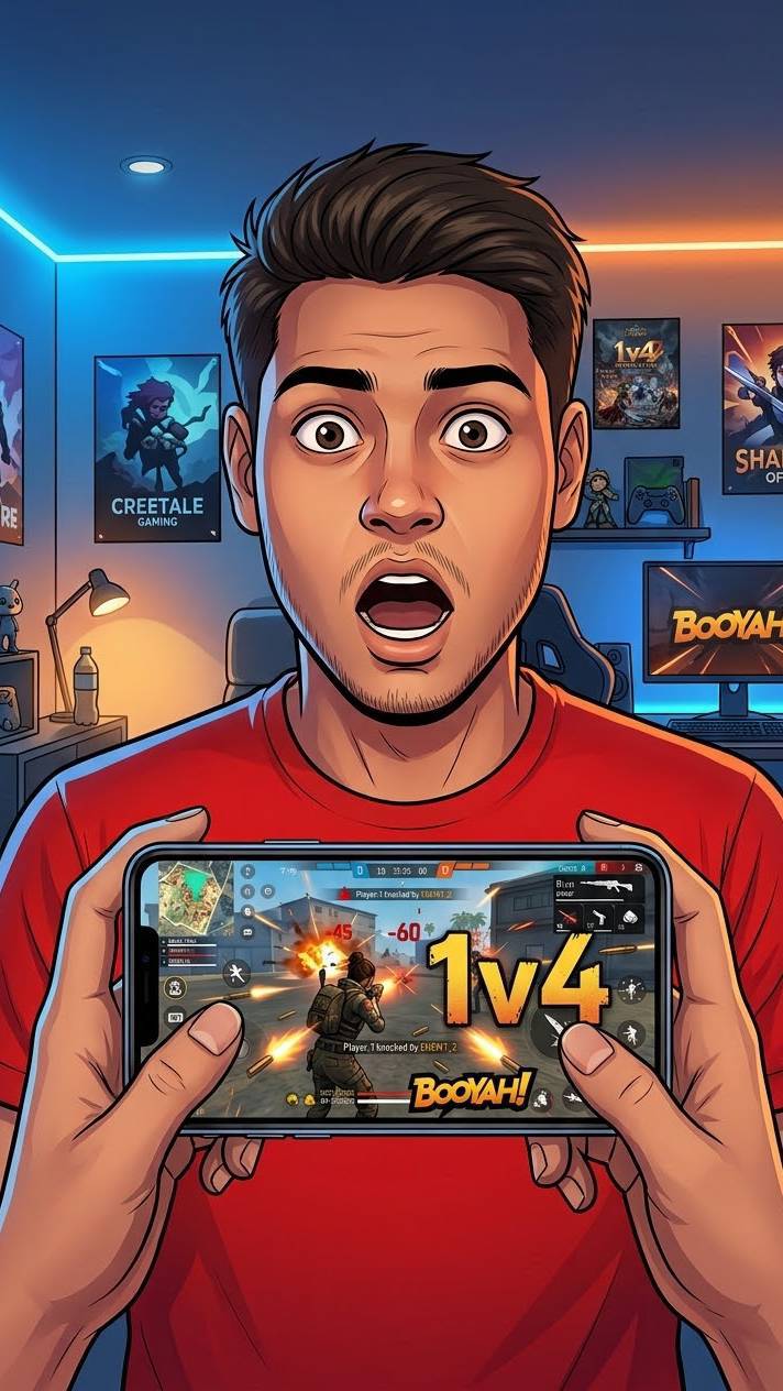 आखिरकार मैंने वो 1v4 क्लच कर दिखाया! #shorts #trendig #gaming
