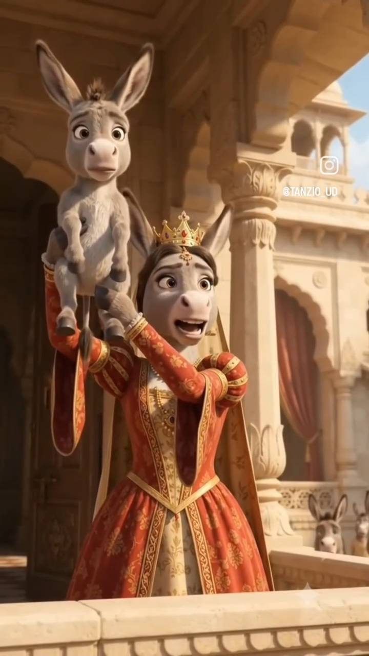 When Donkeys Become Kings 😂👑 | AI Comedy Gone Crazy!