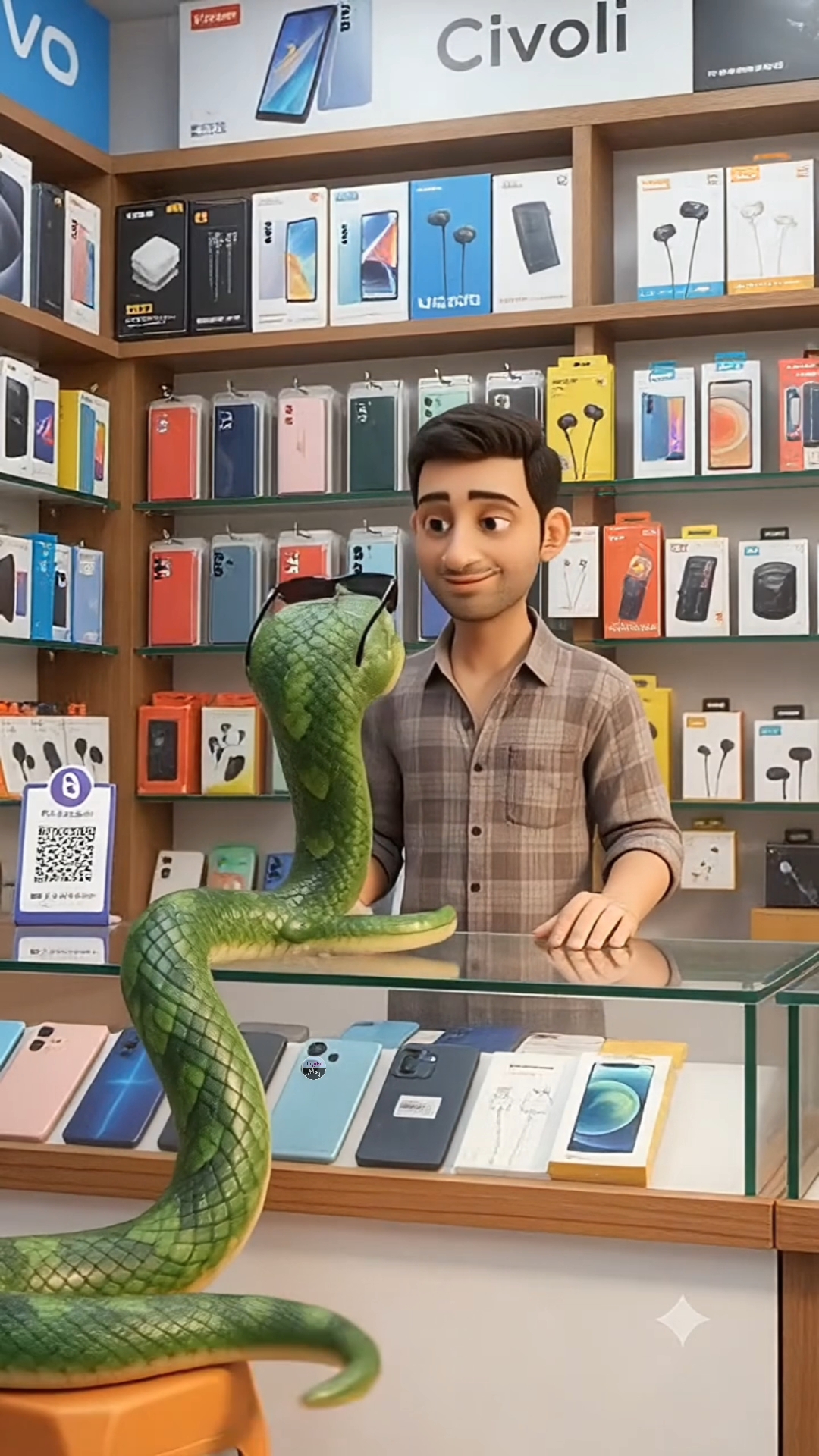 साँप गया Mobile ka कवर लाने 🤣😂
