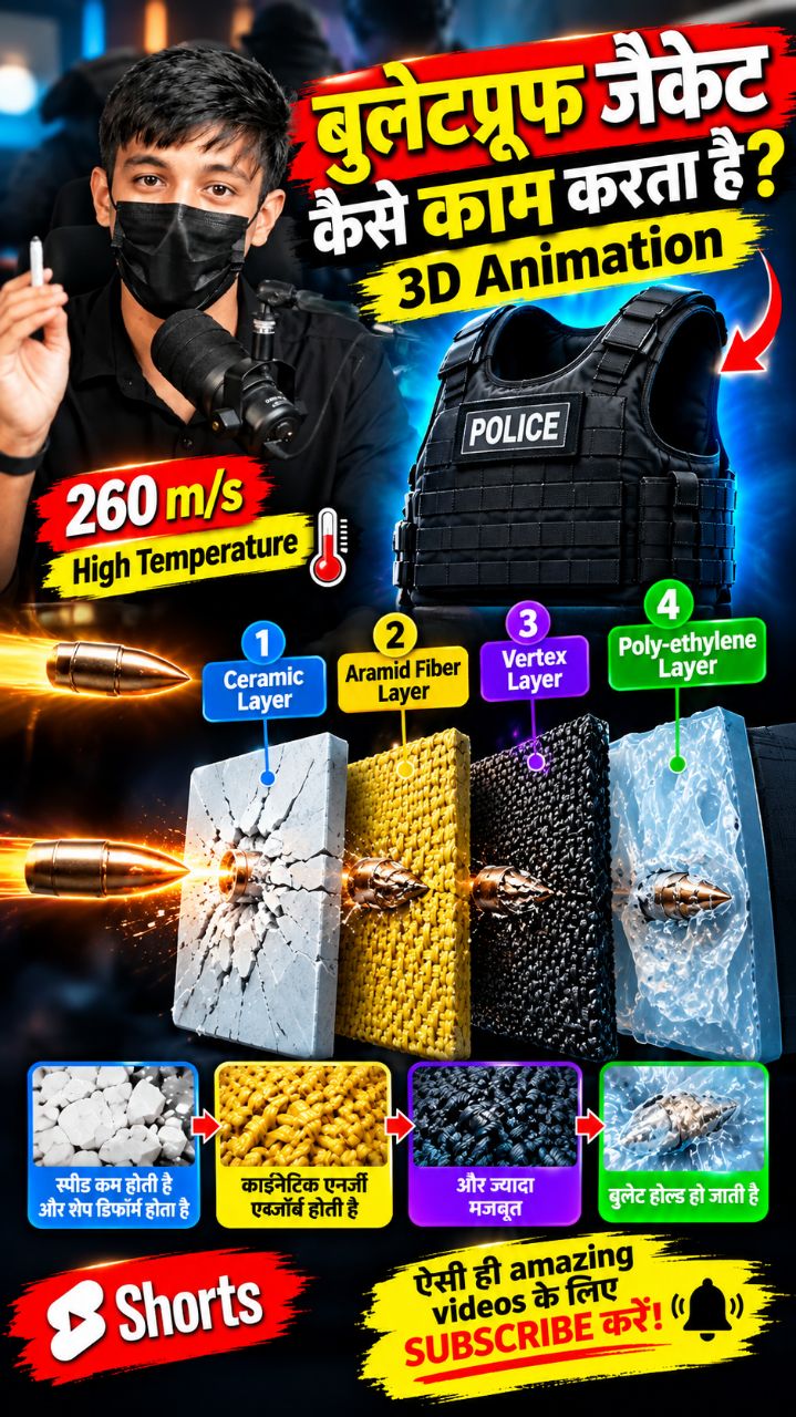 Aakhir bullet proof jacket kam caise karata hai
