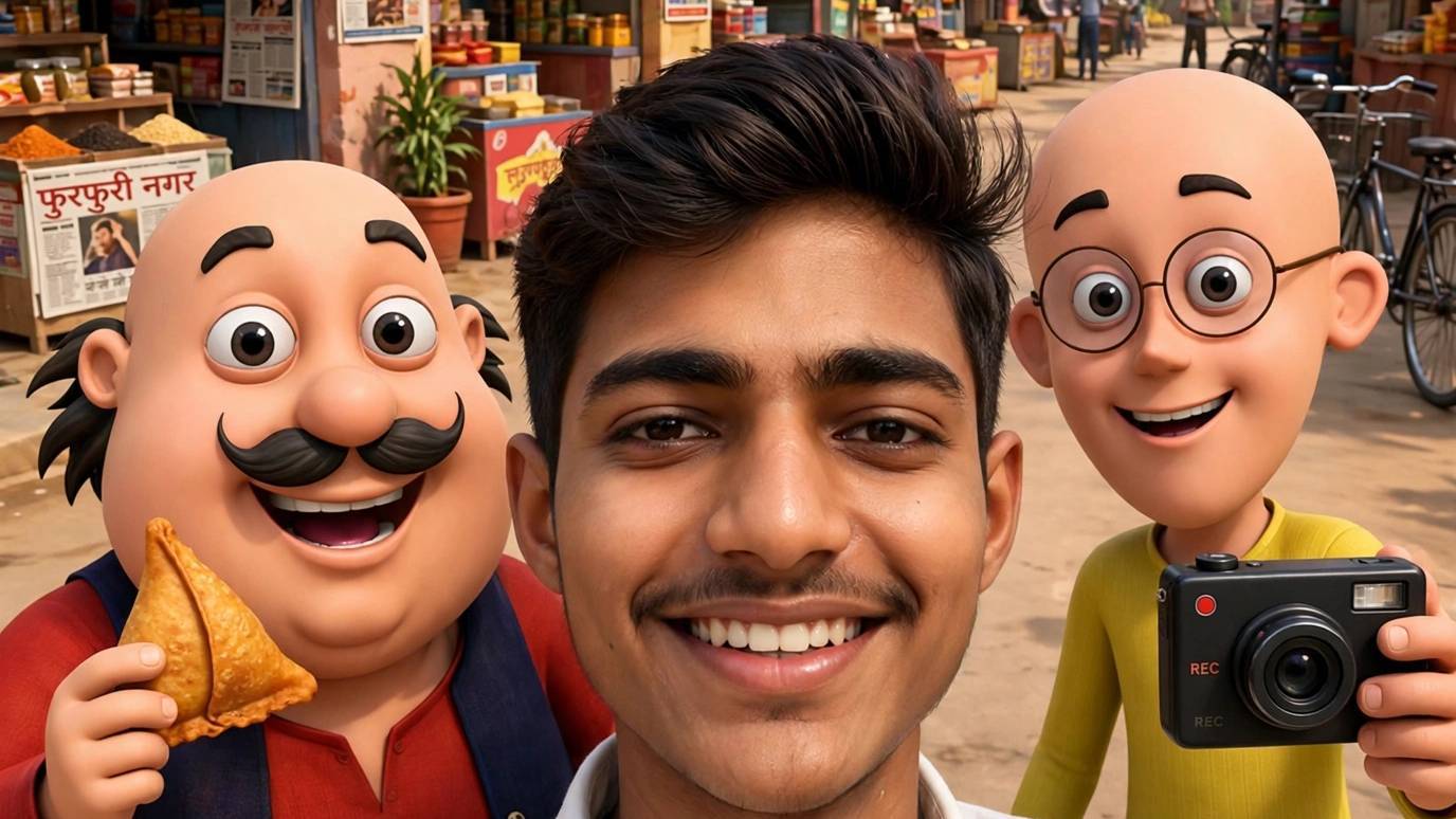 Motu Patlu ke sath entertainment . support me 🙏🏿 1k