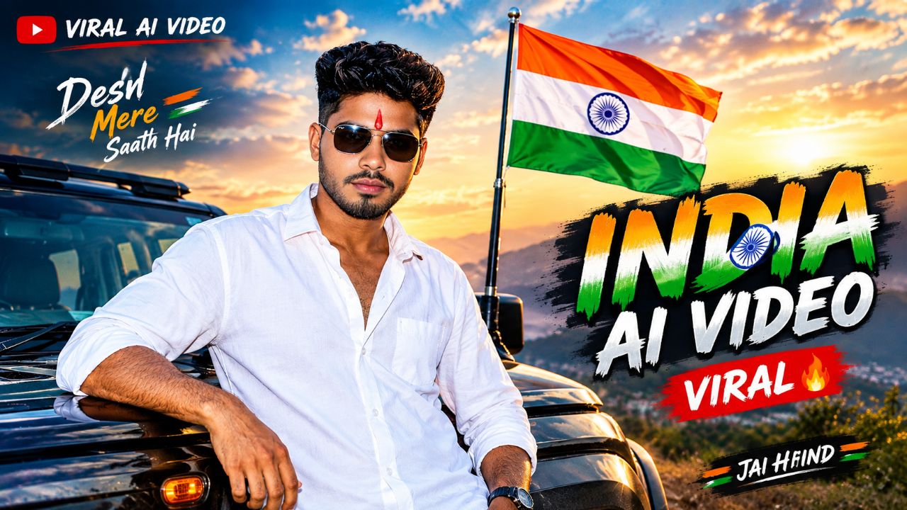 POV: Trend देखा… फिर AI से खुद बना लिया 😎🚘🔥 | AI Cinematic Reel