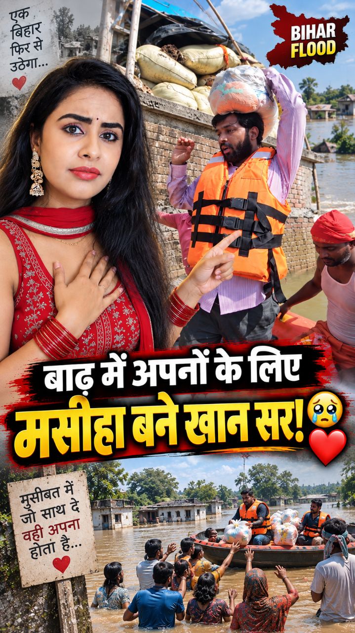 Khan Sir Ki Himmat Kahan Se Aati Hai? Bihar Flood Me Jaan Ki Baazi Laga Di | Real Hero of Bihar