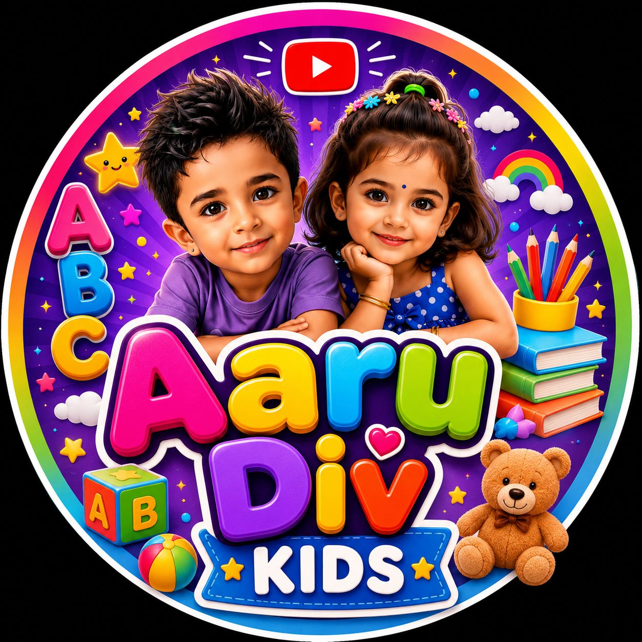 Aaru div kids on Bideo