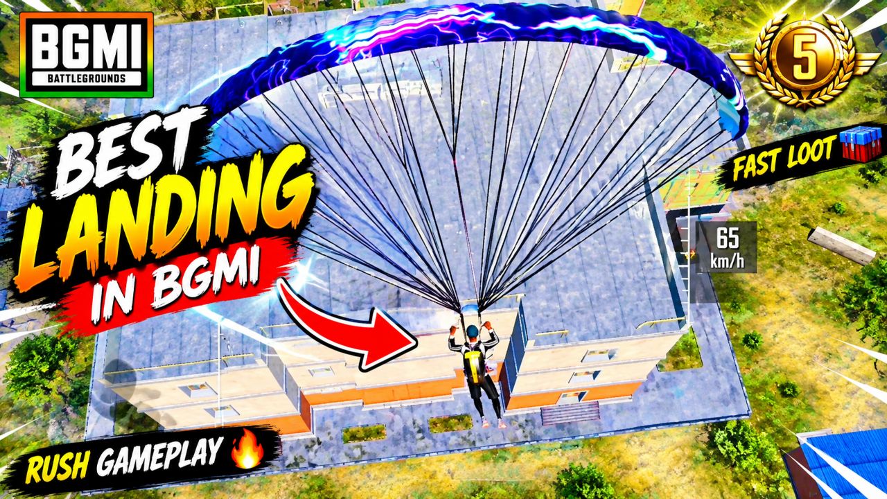 Perfect Landing = Easy Kills 😱🔥 | BGMI Gameplay