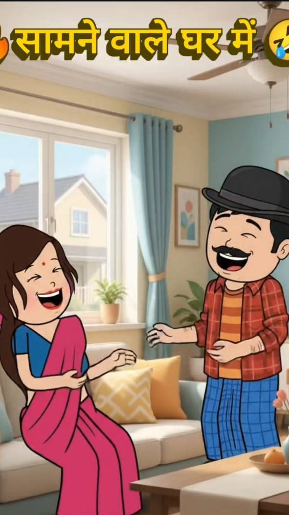 Jab Se Main Wahan Gaya Tha, Tab Se Jhagda Shuru Ho Gaya! 🤣 | Husband Wife Comedy #shorts