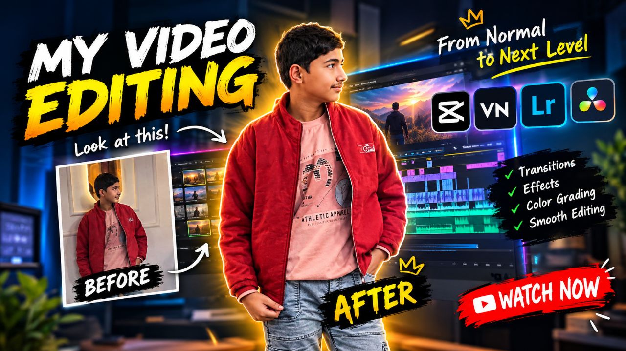 My Video Editing Skills 🔥 | Before & After Edit | Cinematic Editing