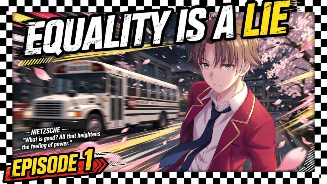 Equality Is A LIE? Classroom of the Elite Episode 1 Explained in Hindi | Nietzsche Philosophy