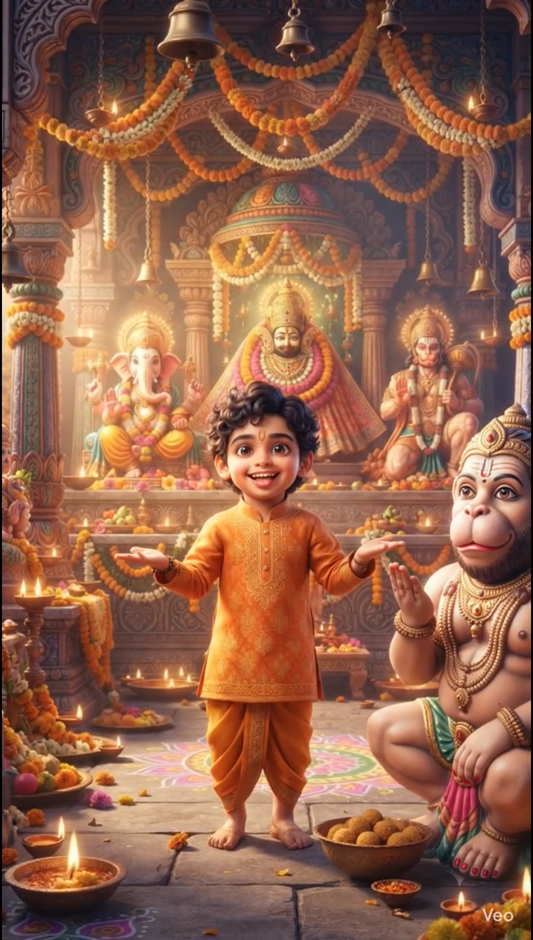 “भक्ति भी ❤️ मस्ती भी 😄