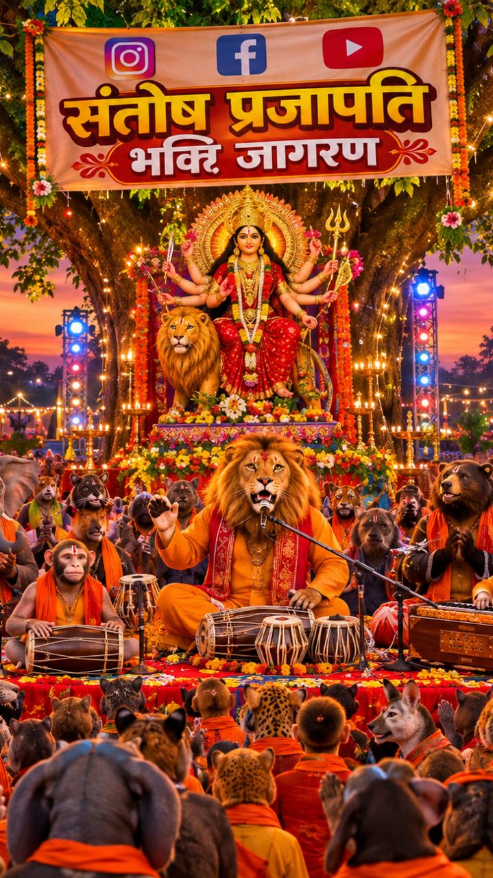 Navratri ka tayri chal raha hai