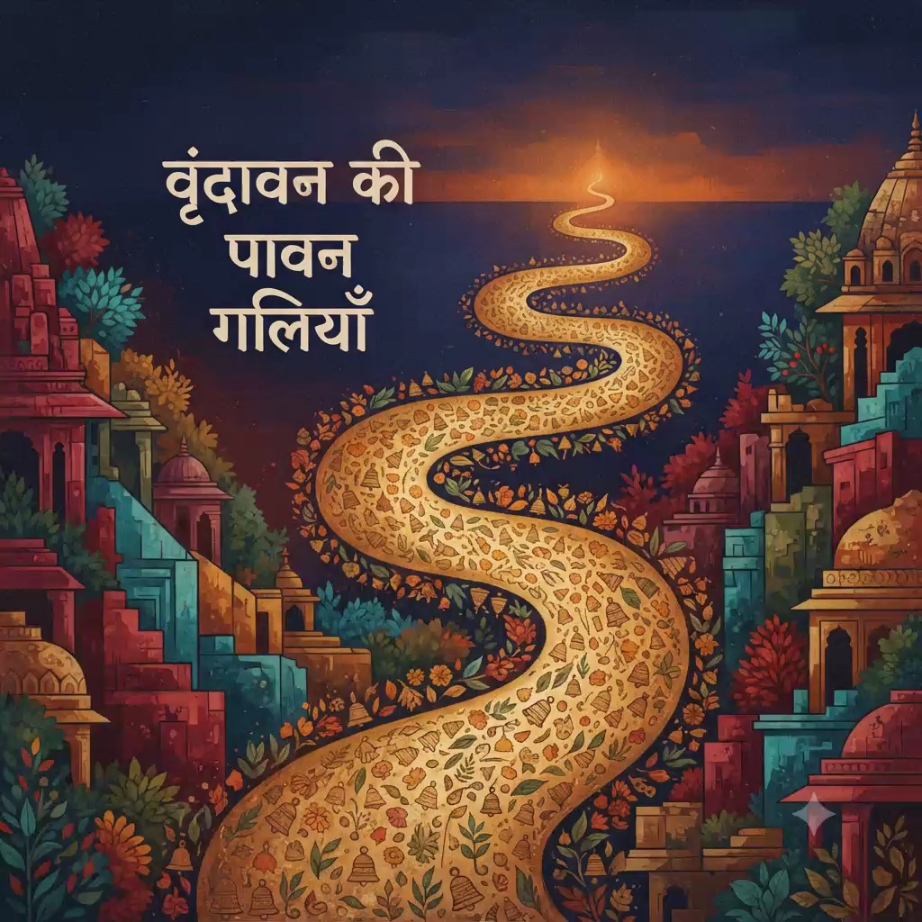 वृंदावन की पावन गलियाँ