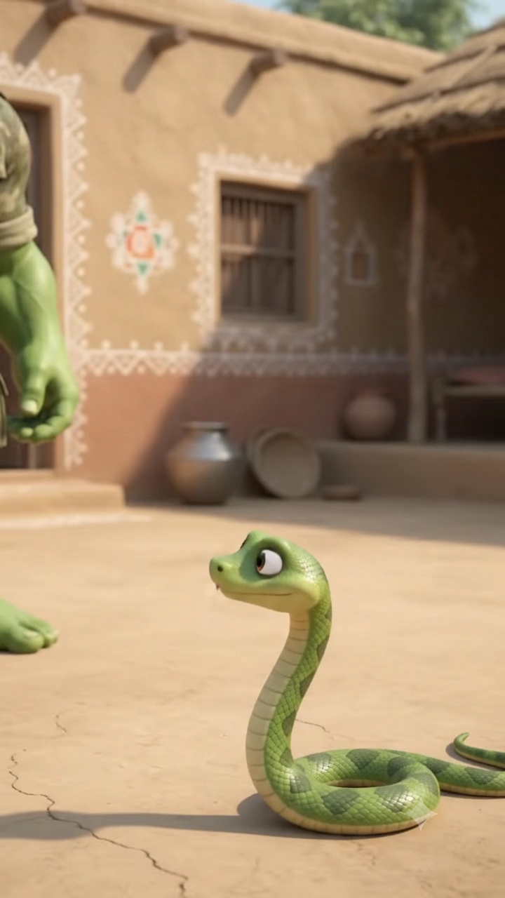 🐍😂 Hulk और साँप की भिड़ंत! #HulkArmy #Snake #Funny #Comedy #Shorts #Viral