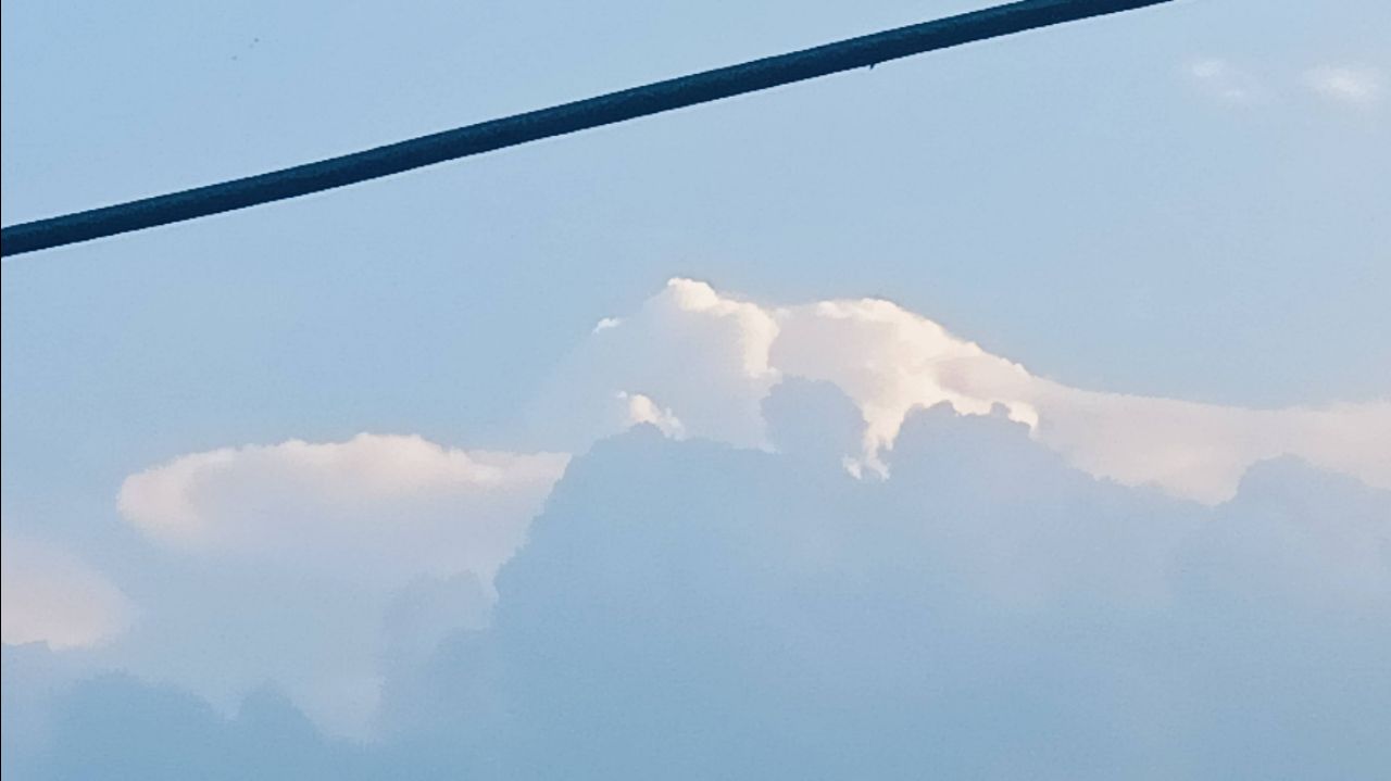 Aaj bahut jor se girne wali Hai Pani khubsurat najara