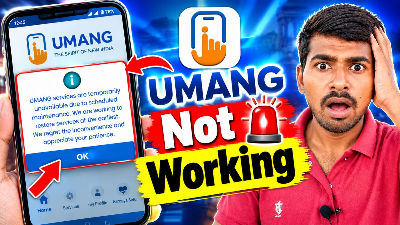 UMANG App Not Working 🚨 2026 | UMANG Services Temporarily Unavailable | Umang Problem