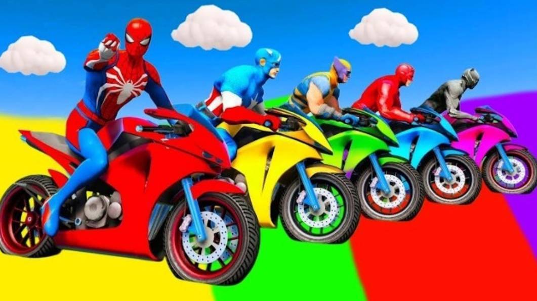 Spider-Man الرجل العنكبوت انقاذ باتمان Rescue batman vs iron man vs venom funny Game GTA 5 superhero