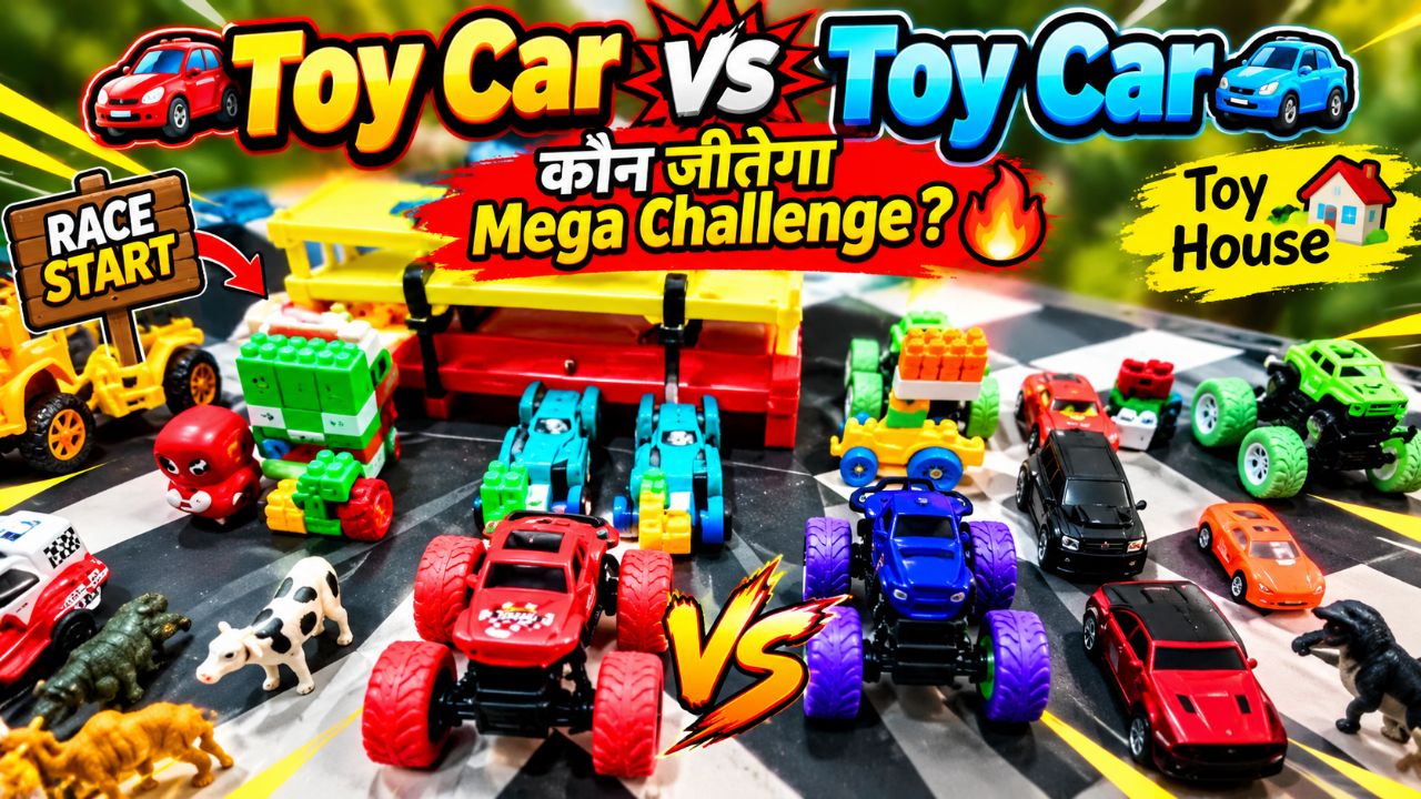 Toy Car Race Gone Crazy 😱🔥 | Ultimate Racing Challenge | Toy House