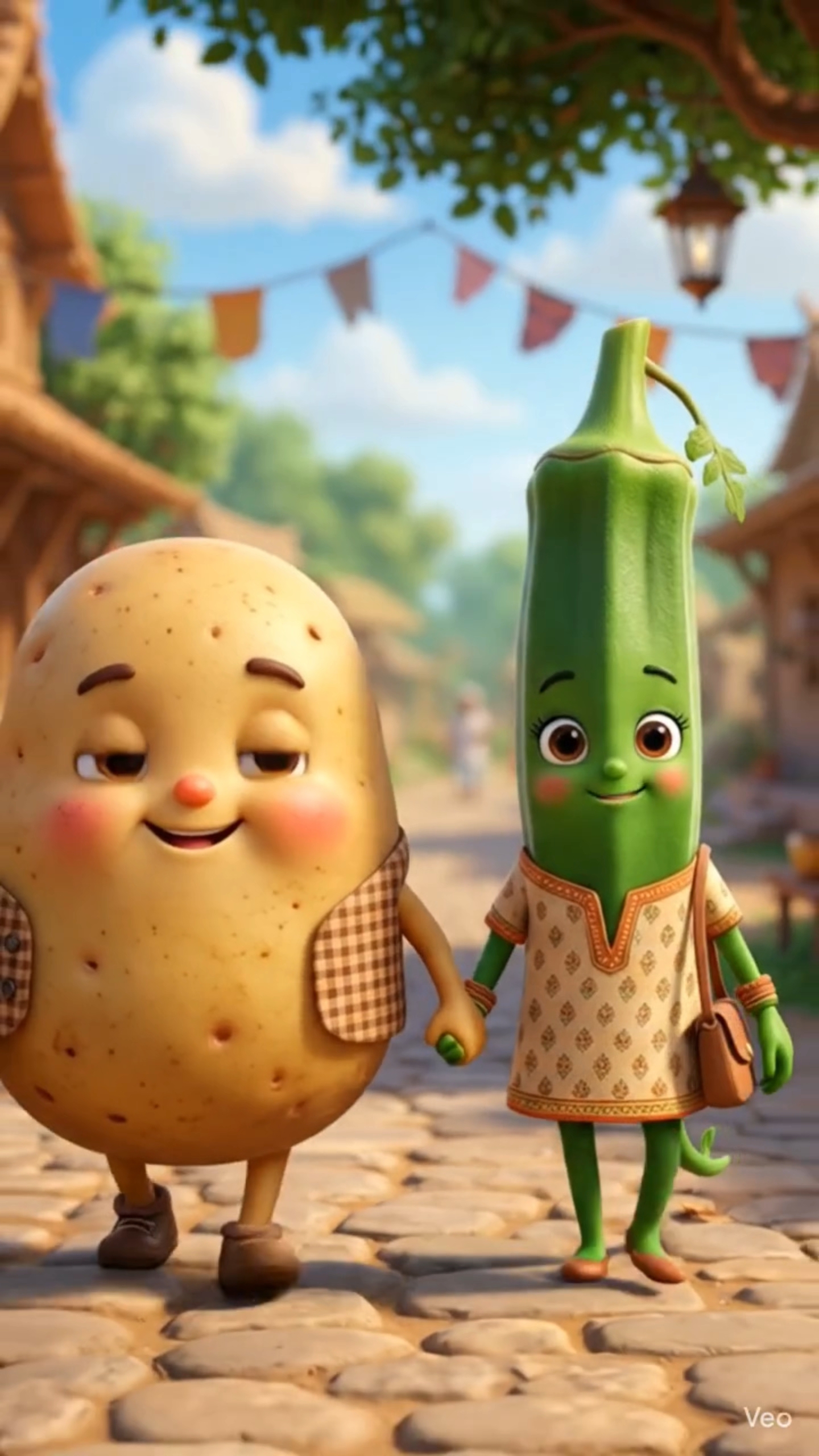 When Aloo meets Bhains to share a super funny joke! 🥔😂 Watch till the end!"