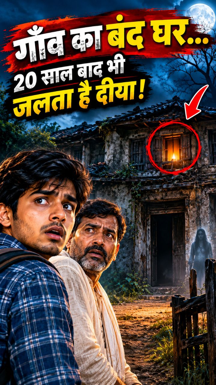 गाँव का बंद घर… फिर जो हुआ 😱 | भूतिया घर | Horror Story
