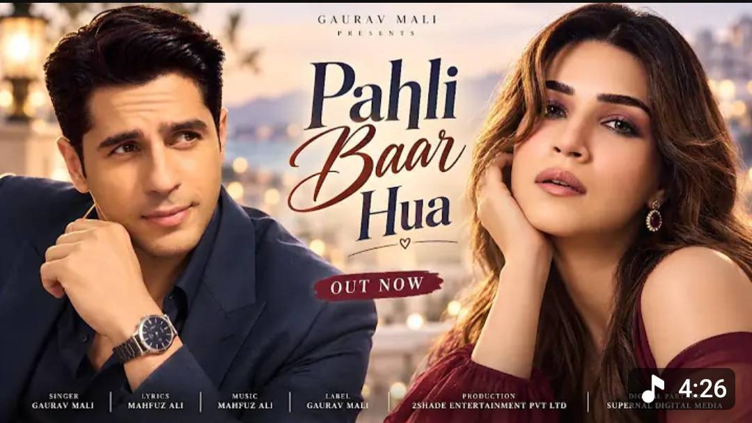 New

Song 2026 | New Hindi Song |

Baar Hua | Sidharth Malhotra | Kriti

Pahli

Sanon

|

New Song