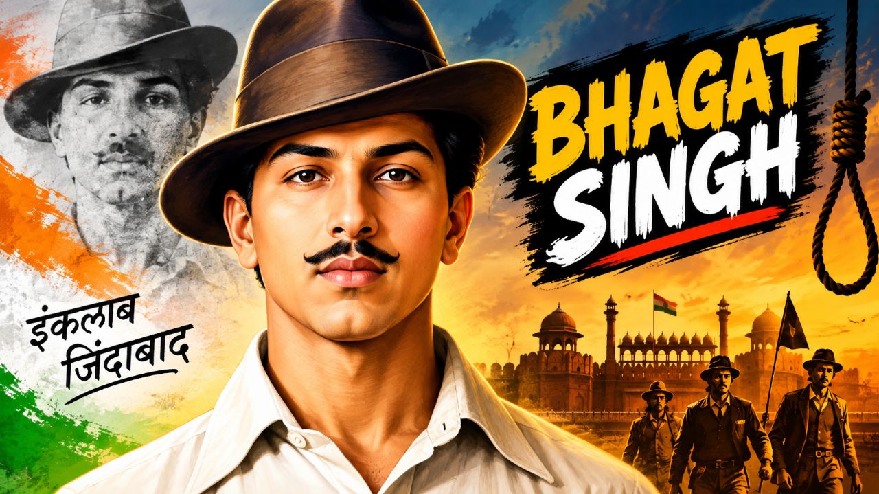 🇮🇳 भगत सिंह: देश के वीर क्रांतिकारी | शहीद भगत सिंह की कहानी
Short title: 🔥 भगत सिंह की वीर गाथा