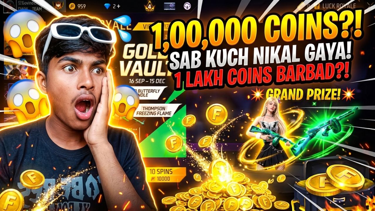 1 LAKH COINS GAYE 😱💥 SAB KUCH BARBAAD!