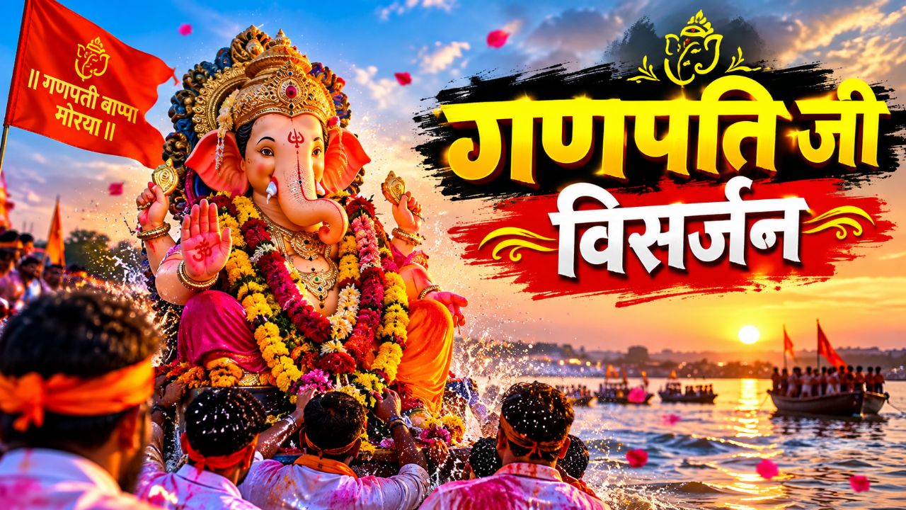 Ganpati Bappa visarjan vlog🥺😞🌍