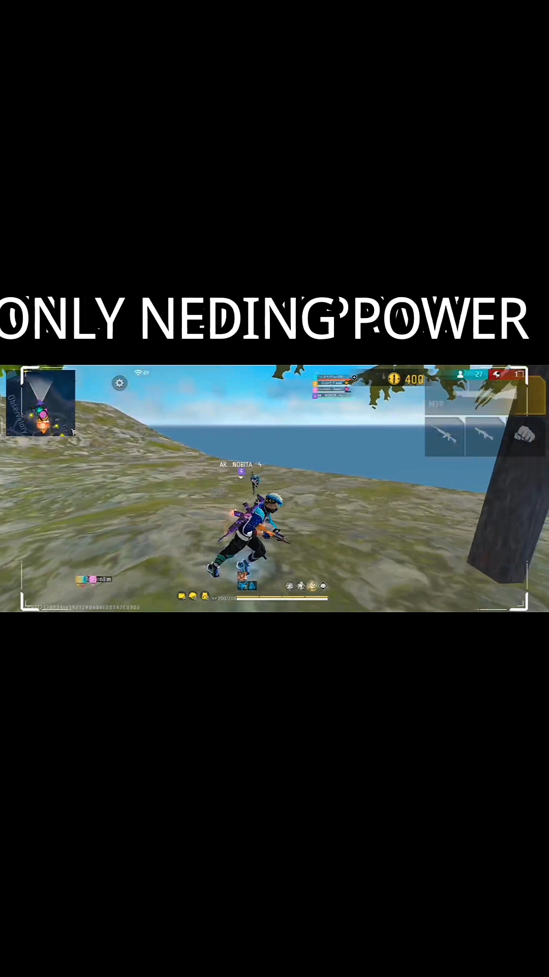 Only NEDING POWER