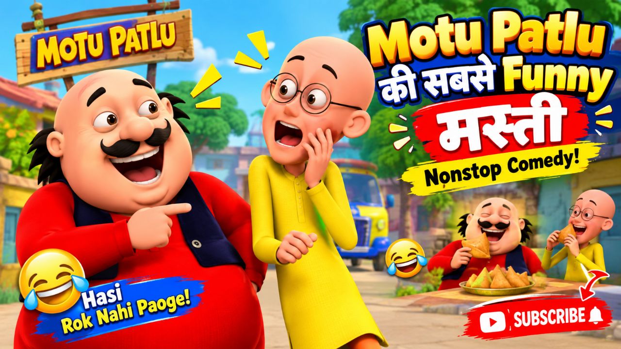Motu Patlu Ki Sabse Funny Masti 😂🤣 | Nonstop Comedy!