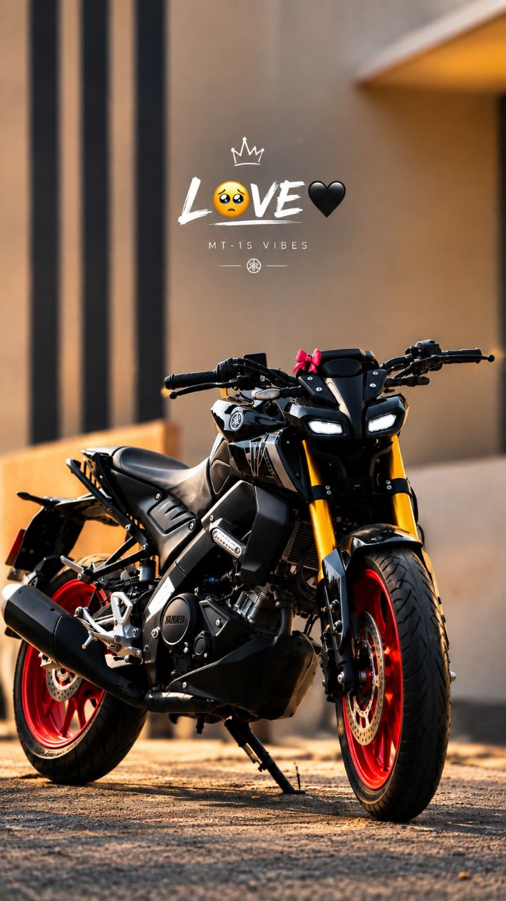 नजर एकच... प्रेम कायमच ं ! MT-15 फक्त Bike नाही, एक Emotion आह े