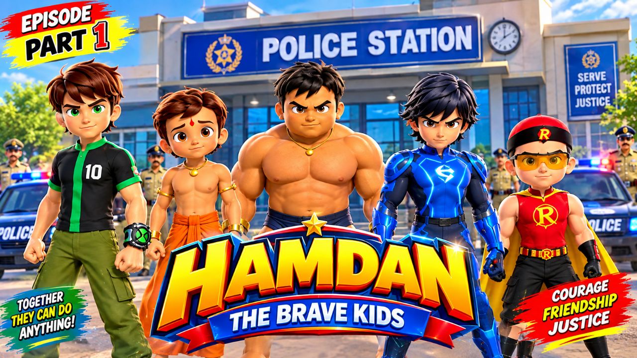 Police Station Mein Hungama 😱 | Motu Patlu Action Story | Funny Cartoon Video 😂