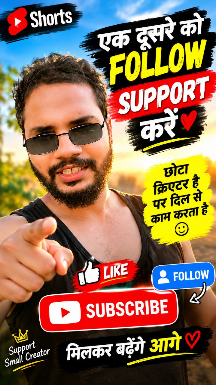Sabhi ek dusare ko support kare 🙏 ye ek naya video app hai is par bina support ka koi bhi aage