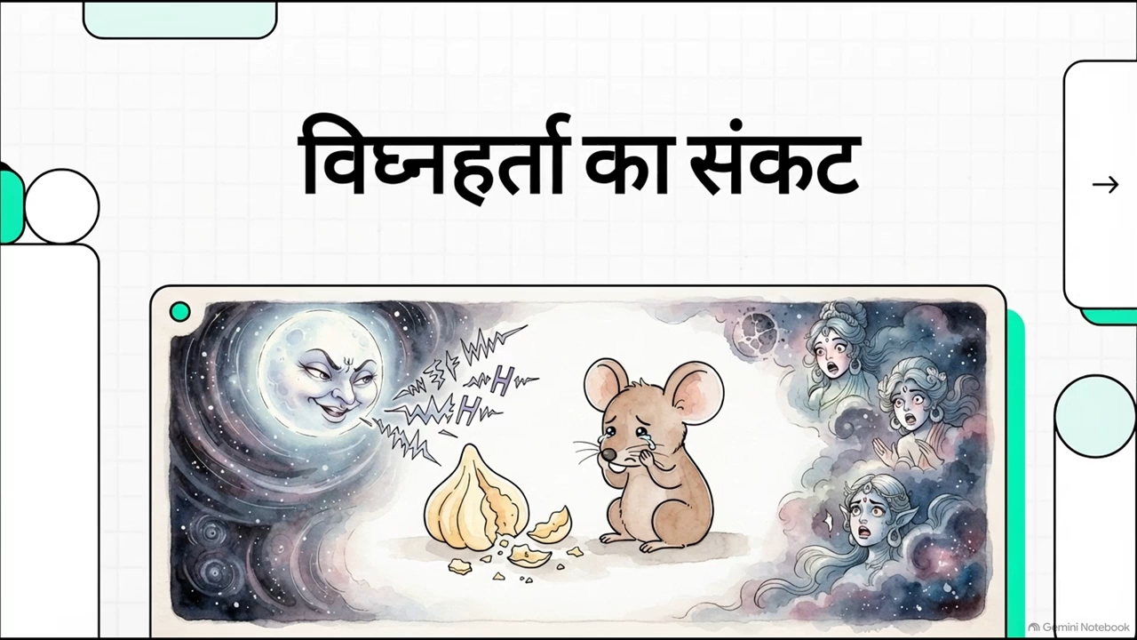 चंद्र देवता ने गणेश जी का उड़ाया मजाक 😱 फिर आया गणेश जी को गुस्सा | Vighnaharta Ganesh | Hindi
