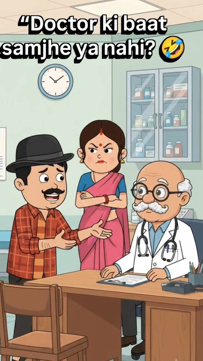 Doctor Ne Biwi Ke Gusse Ka Aisa Ilaaj Bataya 😂🤣