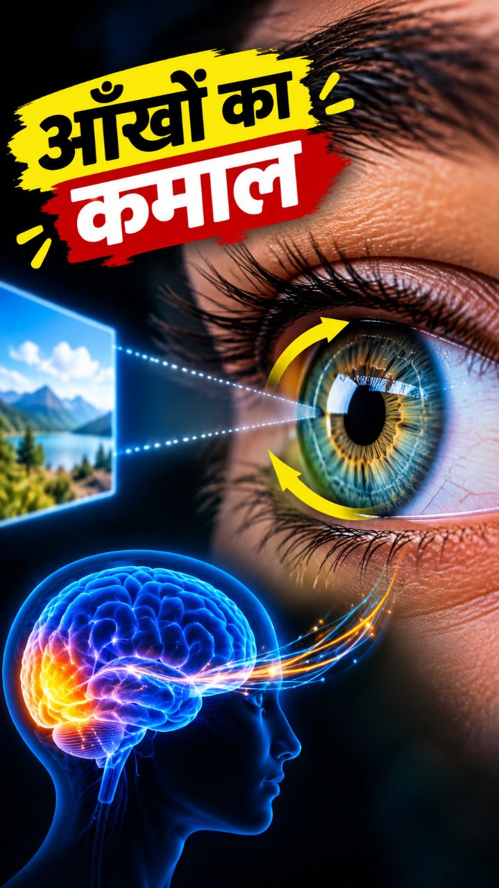 👁️ आपकी आँखें कभी स्थिर नहीं रहतीं! 😳