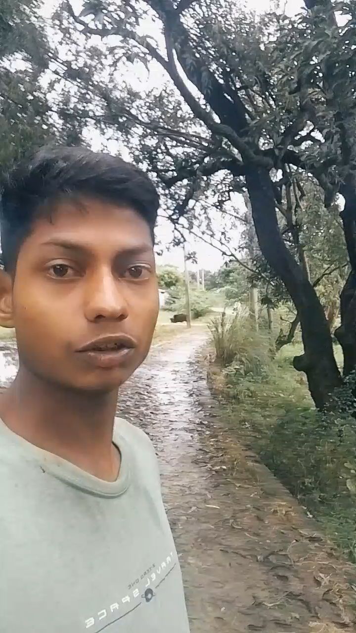गांव में भारी बारिश l My village After Rain 🌧️ #gaon #baarish