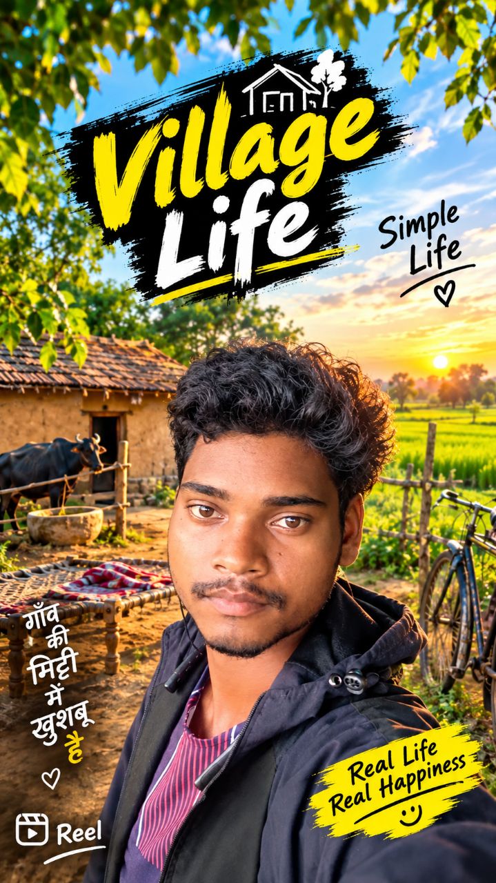 Village Life style ll happy life
