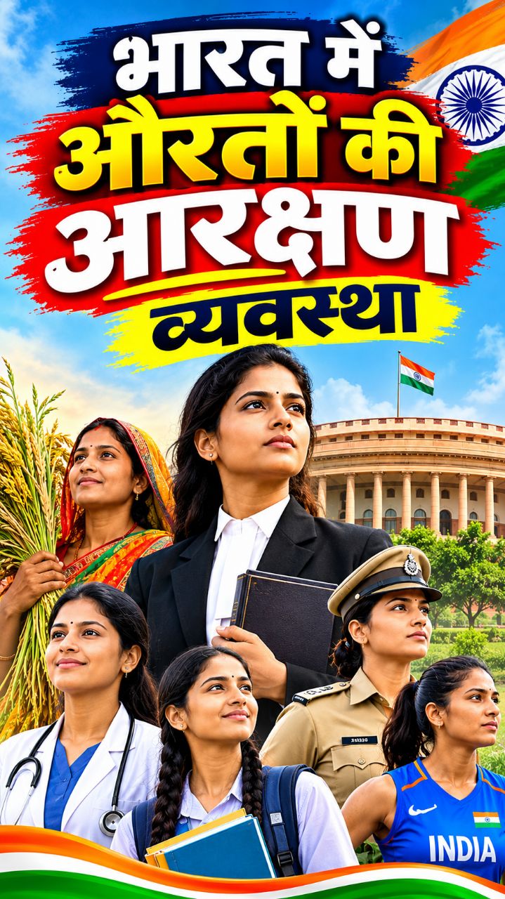 भारत में महिलाओं के लिए आरक्षण व्यवस्था क्या है। महिला आरक्षण