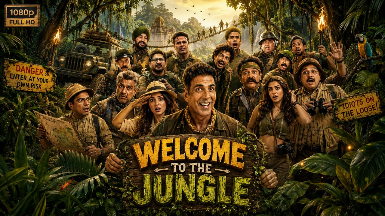 Walcome to the jungle shorts movie hindi