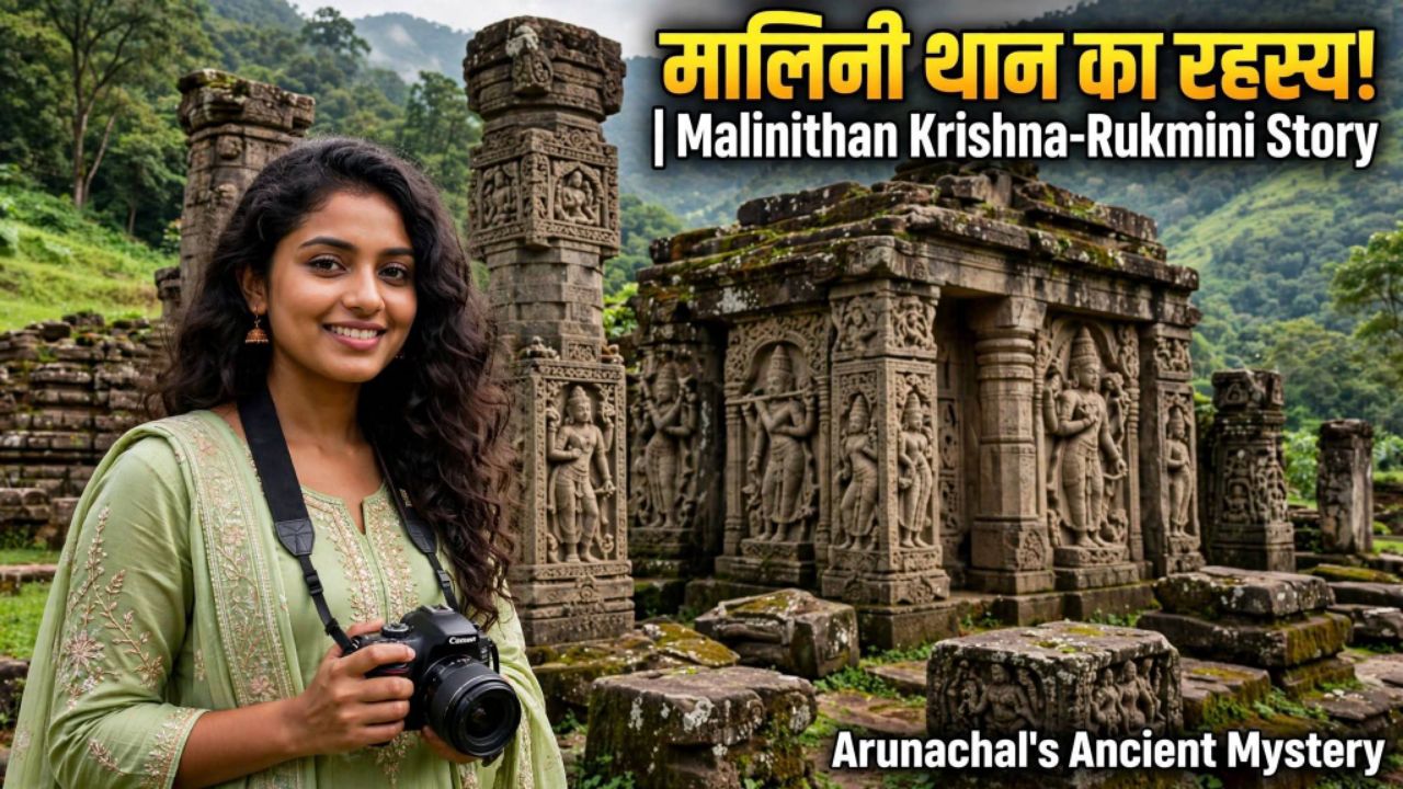 मालिनी थान का रहस्य! कृष्ण-रुक्मिणी की पौराणिक कथा | Malinithan Temple Arunachal Pradesh