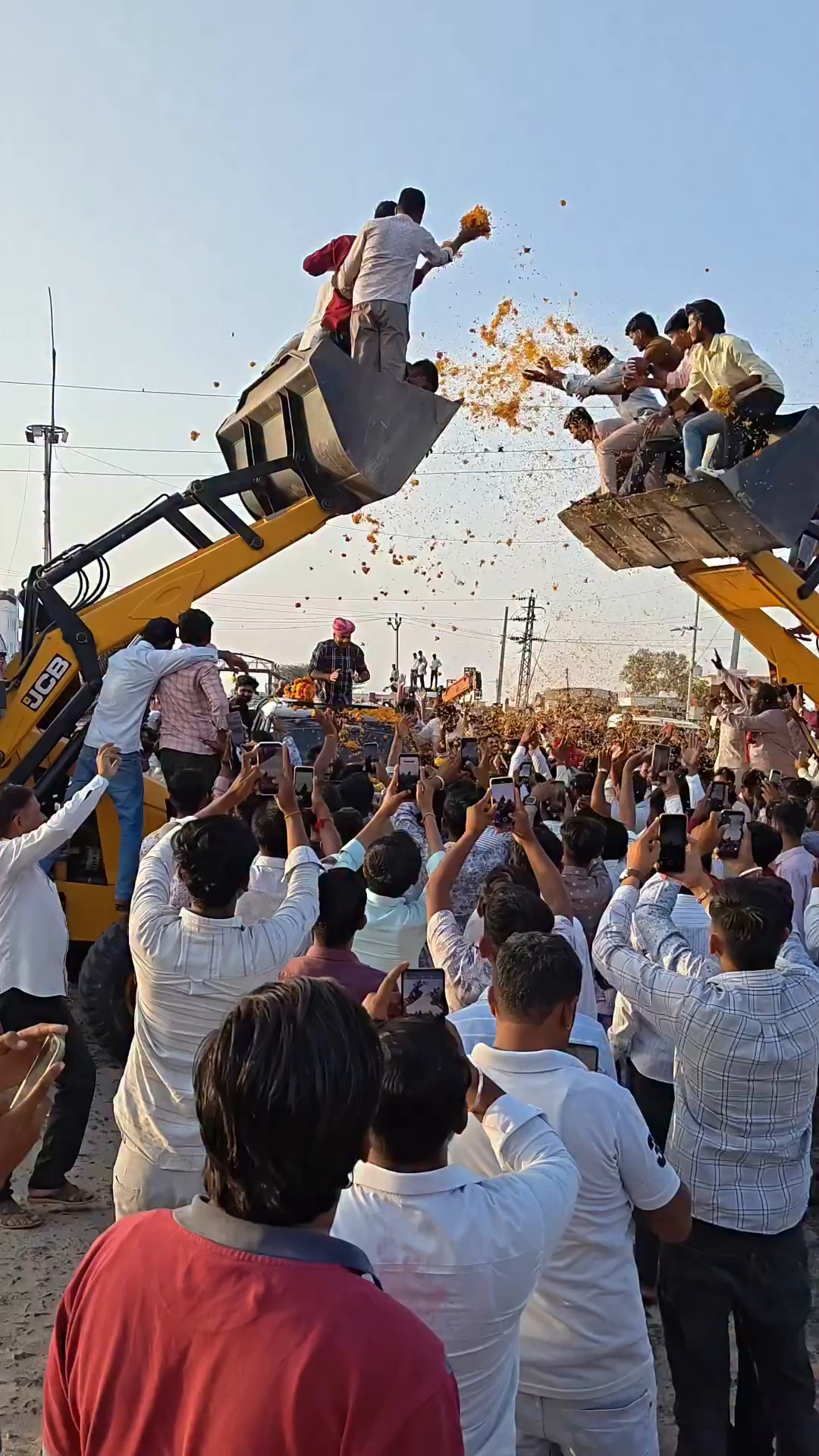 गुड़ामालानी में रविंद्र सिंह भाटी का भव्य स्वागत