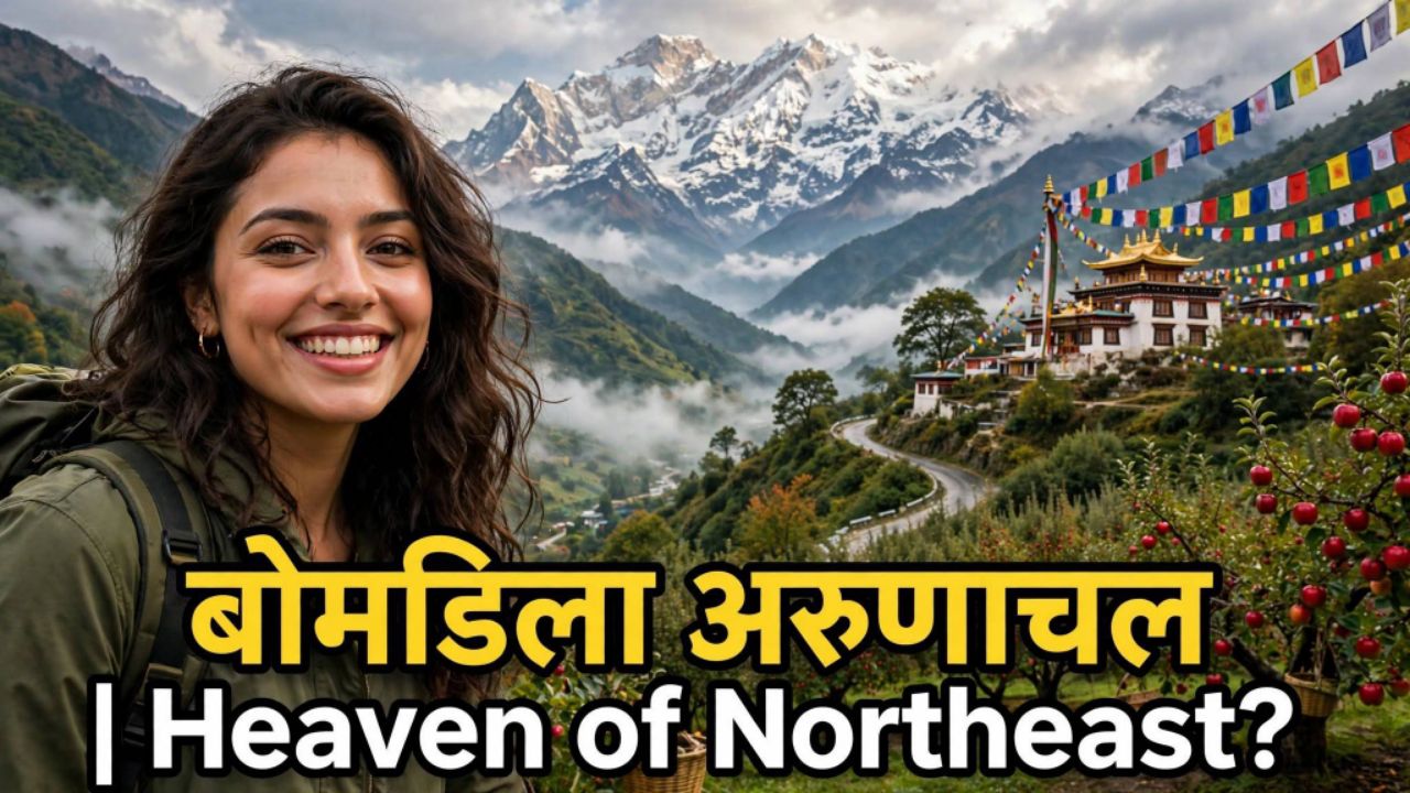 Bomdila Arunachal Pradesh | बोमडिला - नॉर्थईस्ट का स्वर्ग | Monastery, Apple Garden & Himalayan View