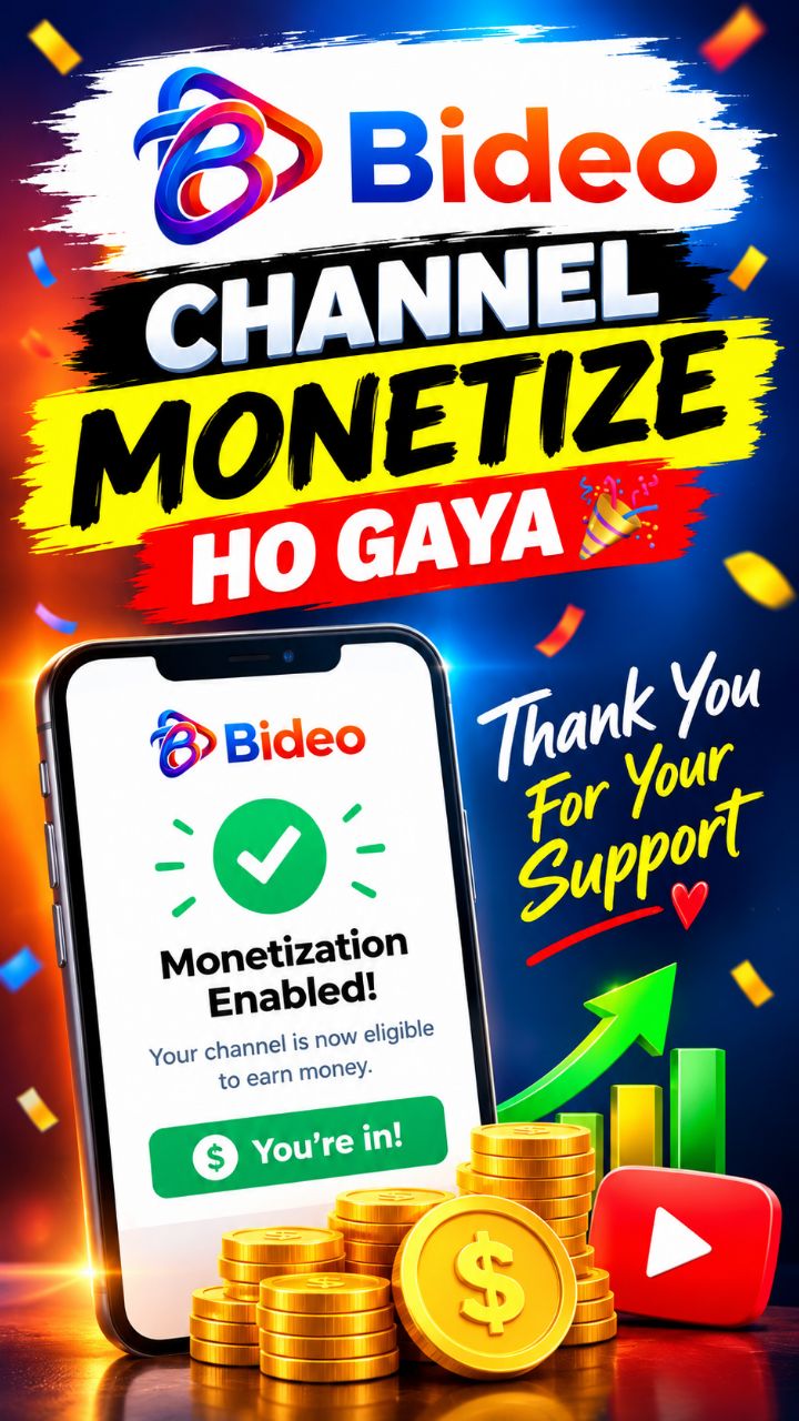 Finally monetize my channel