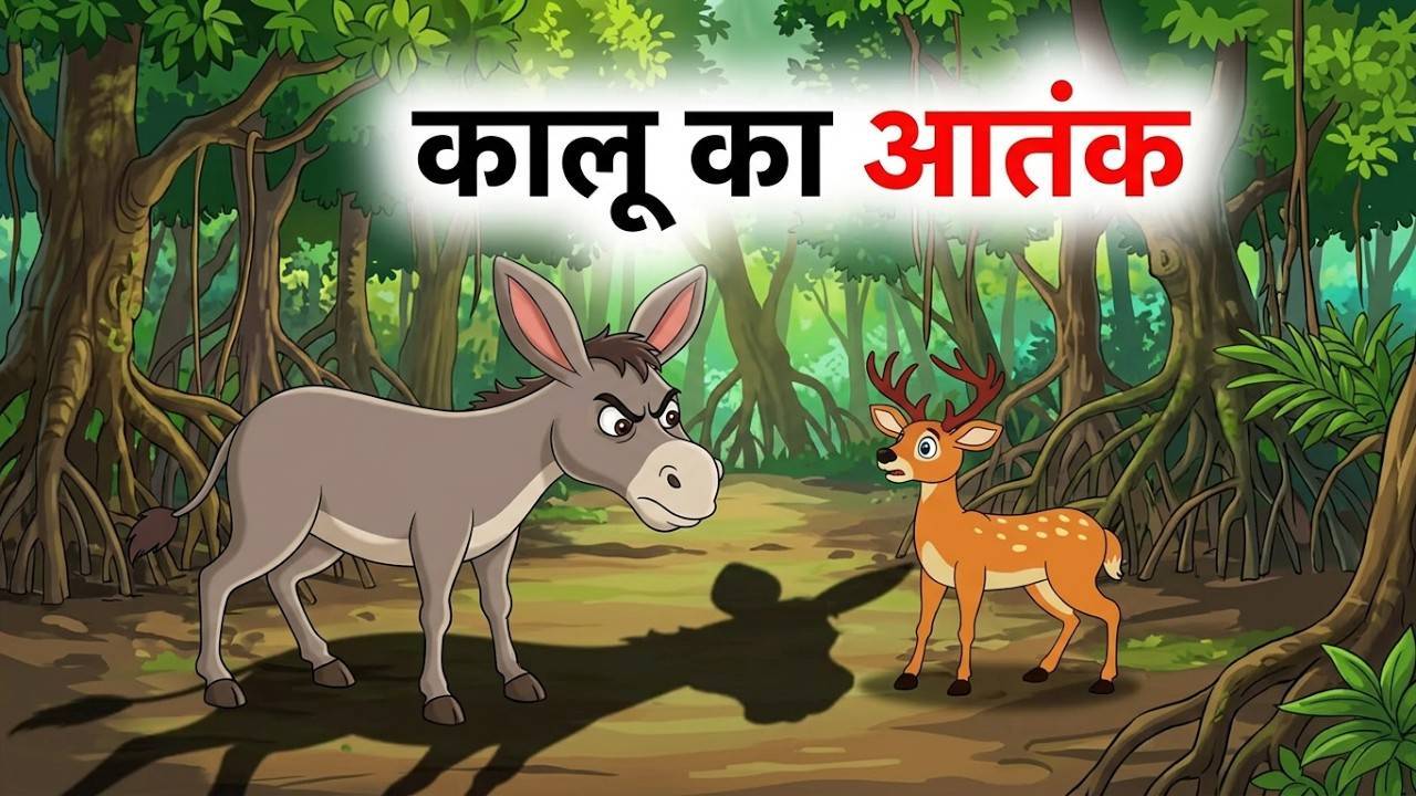 गधा का आतंक कहानी | Gadha Ka Aatank Kahani | Animal Story | New Animals Story | Moral Story|