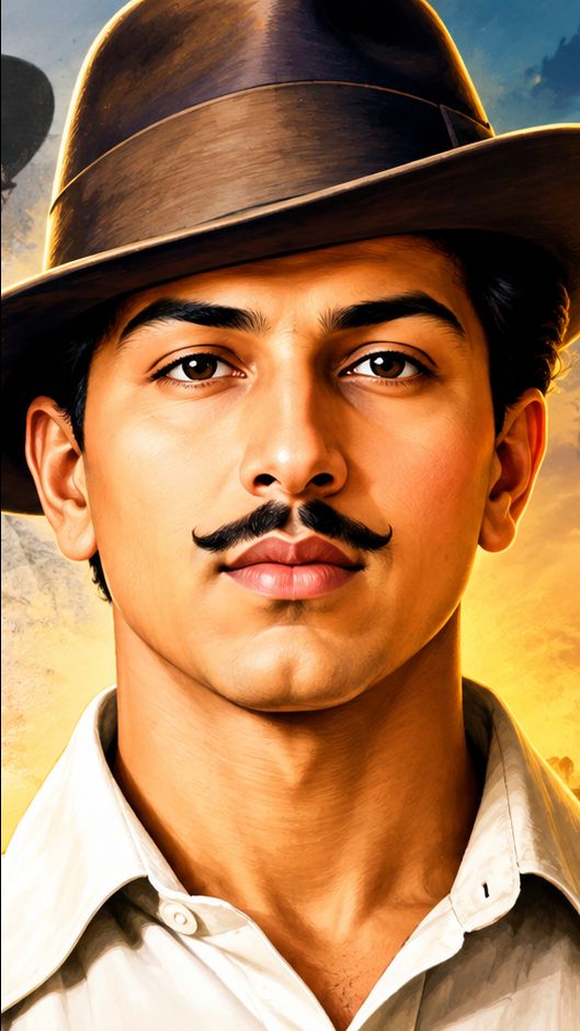 शहीद-ए-आज़म भगत सिंह 🇮🇳 | देश के वीर सपूत
भगत सिंह: एक नाम, एक क्रांति 🔥
इंकलाब की आवाज़ — भगत सि
