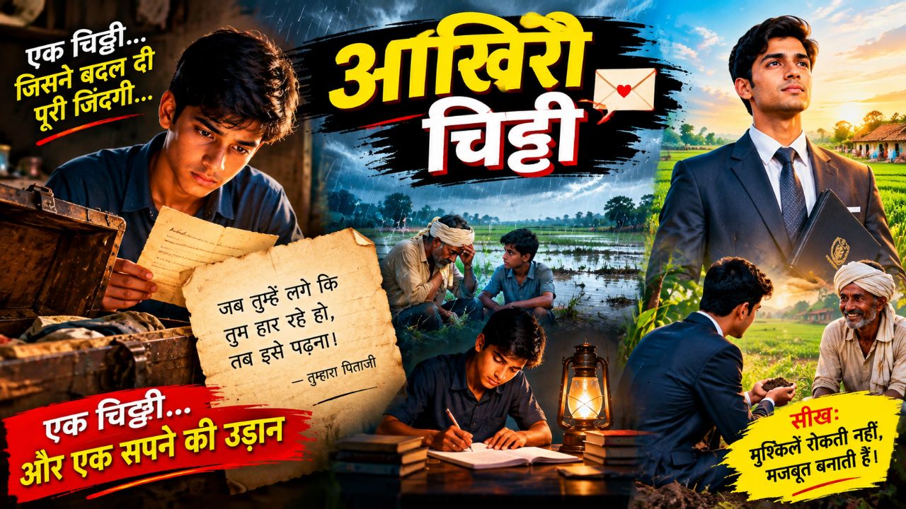 एक चिट्ठी जिसने बदल दी पूरी जिंदगी ❤️ | भावुक कर देने वाली कहानी | Motivational Story