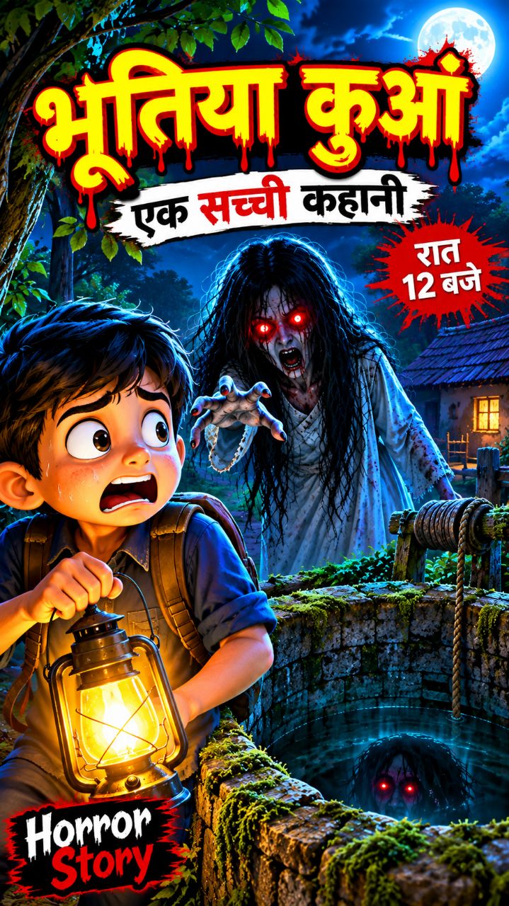 Ai Cartoon Horror Story part 1 💀