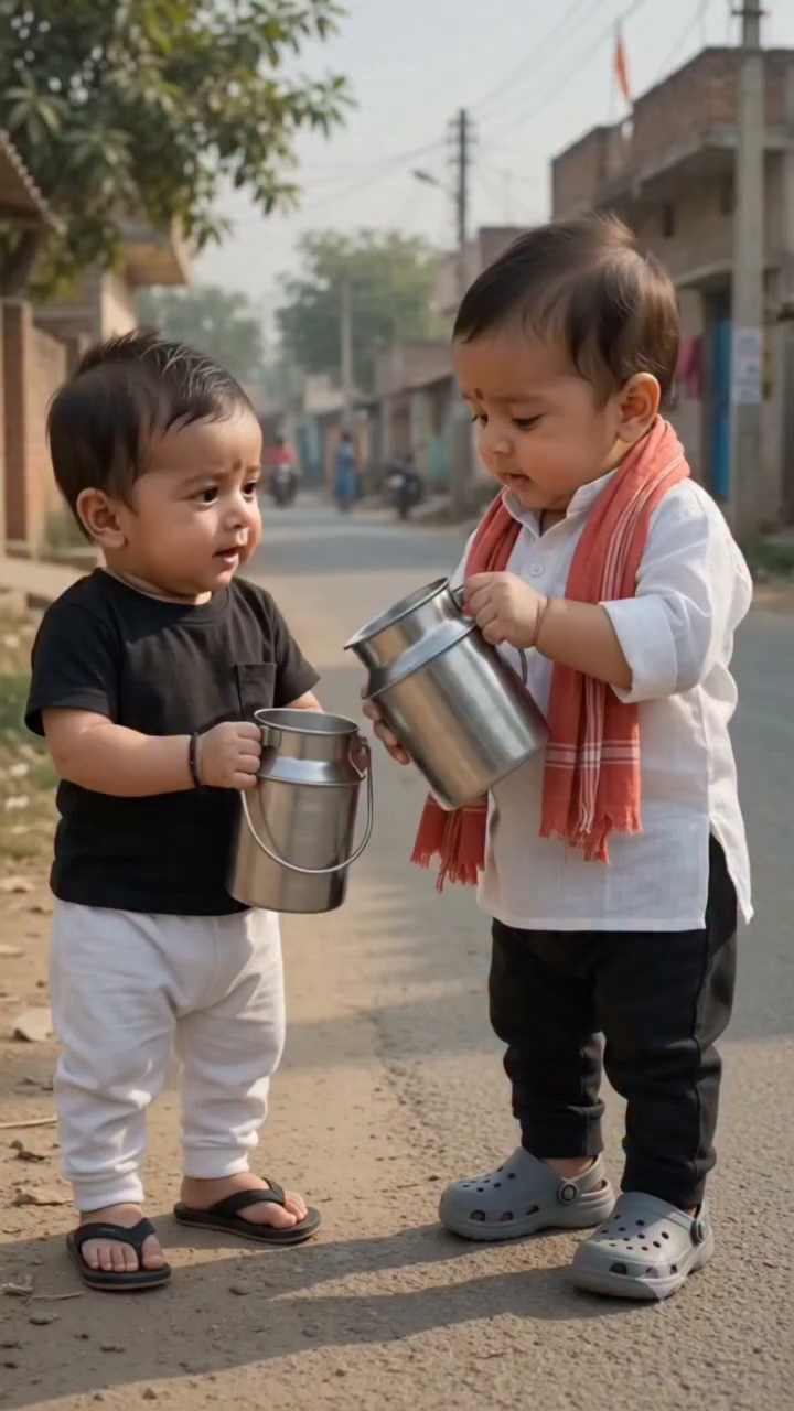 ​दूधवाले बच्चे का कमाल का Answer! 🥛😂
​#CuteBabyComedy
​#FunnyShorts
​#ViralBabyVideo