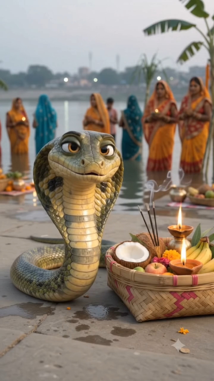 Chhath Puja ka saamp ka comedy video